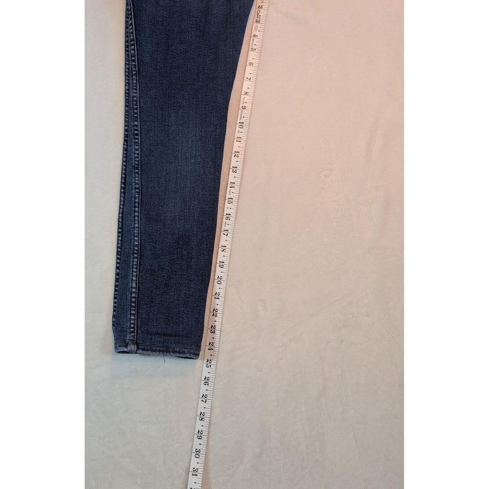 Madewell 10" High-Rise Skinny Jeans Dark Wash Denim Womens Size‎ 25 - Picture 11 of 12